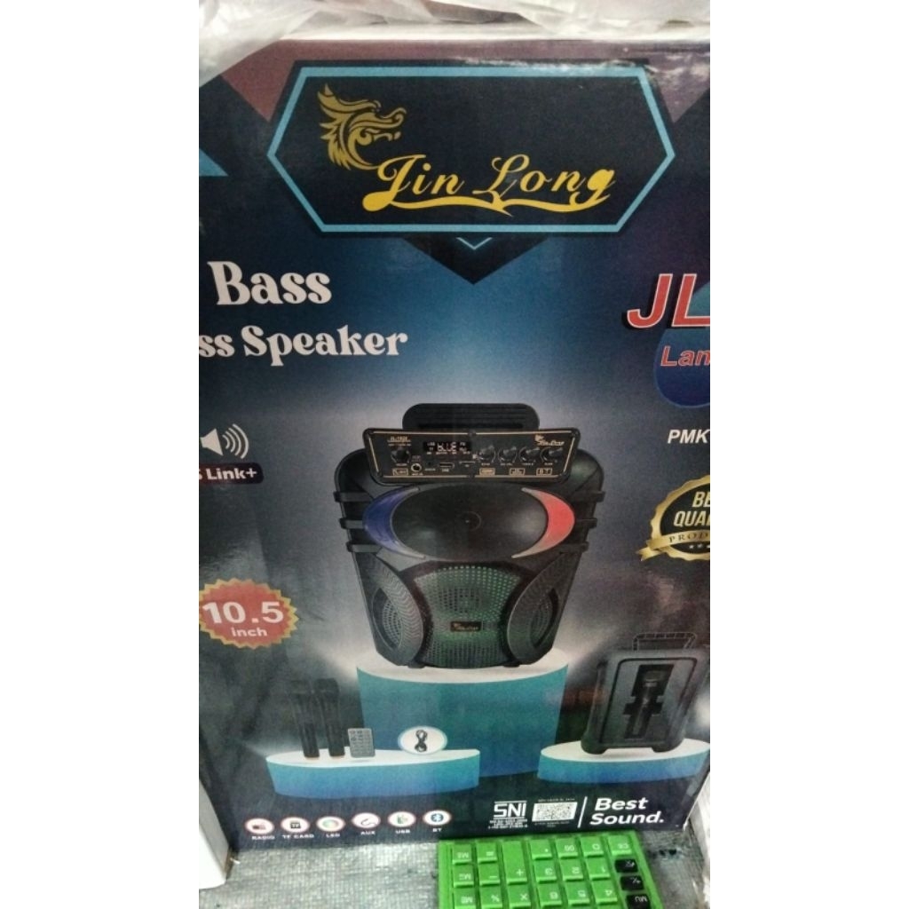 Salon speaker Bluetooth jinlong 10,5 inch