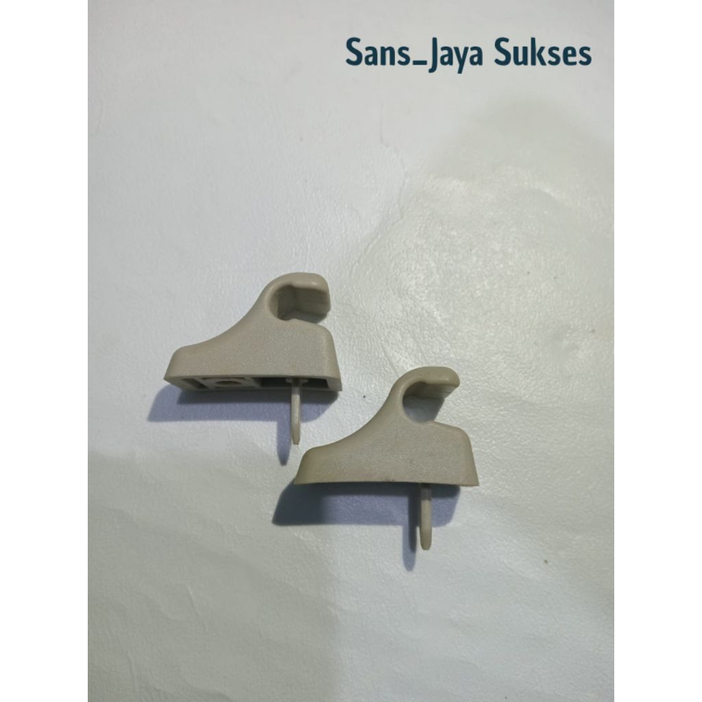 Dudukan sun visor mobil futura, avanza, Vvti, kijang, taruna Universa ( warna abu2 )