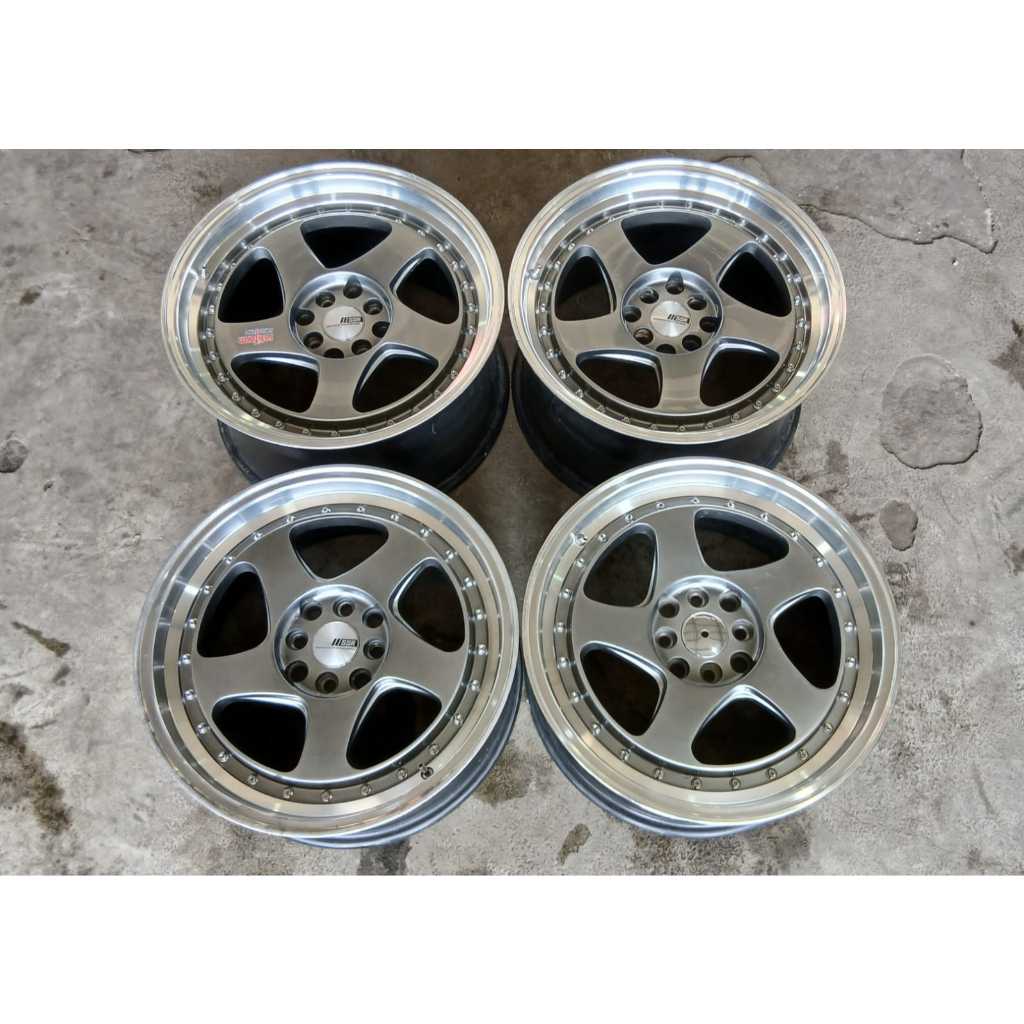 Velg Mobil Bekas Ring 16 ROTIFORM Pcd 4x100/4x114 Celong Murah Pelek R16x7,5/9 H8x100-114 KIJANG DLL