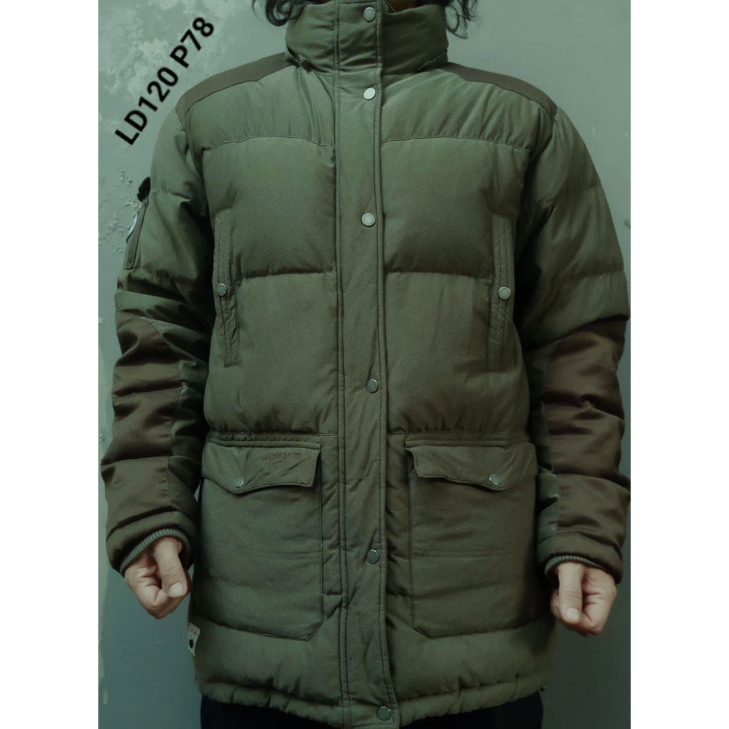 jaket outdoor blackyak bulu angsa