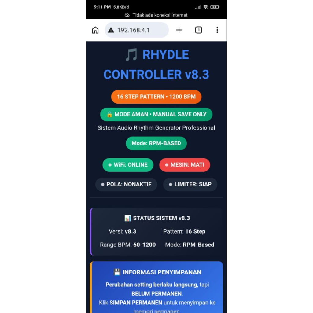 timing kuda idle drumband idle helikopter rhydle karburator universal programmable via HP 2tak dan 4