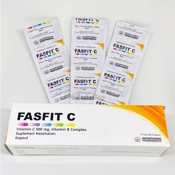Fasfit/Comvit C Vitamin C 500 mg (100 Kapsul)