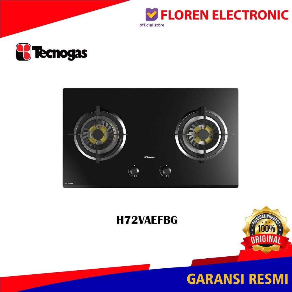 Tecnogas H72VAEFBG Kompor Tanam Gas 2 Tungku Built-In