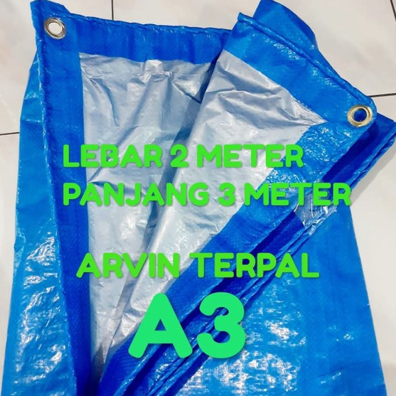 Terpal tenda 2x3 A3 terpal jemur padi terpal kolam ikan