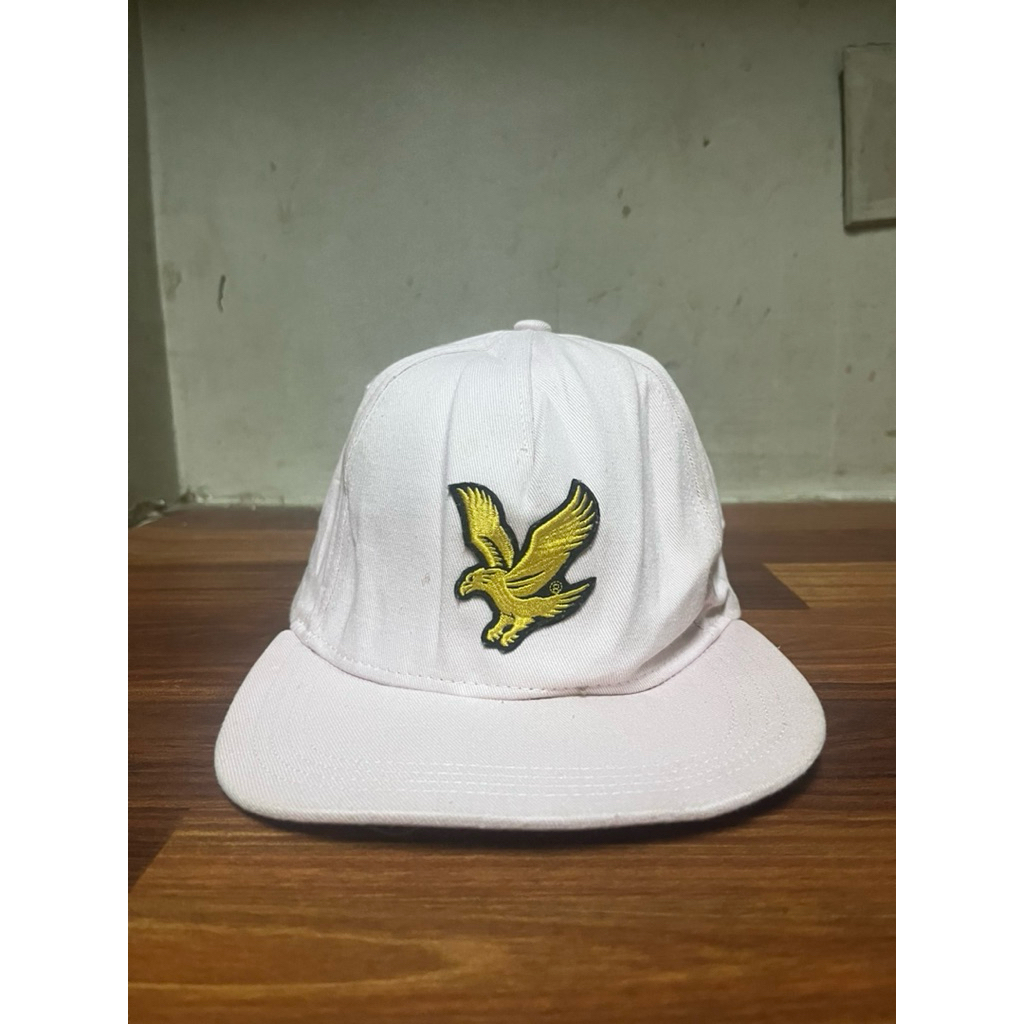 lyle and scott big logo topi