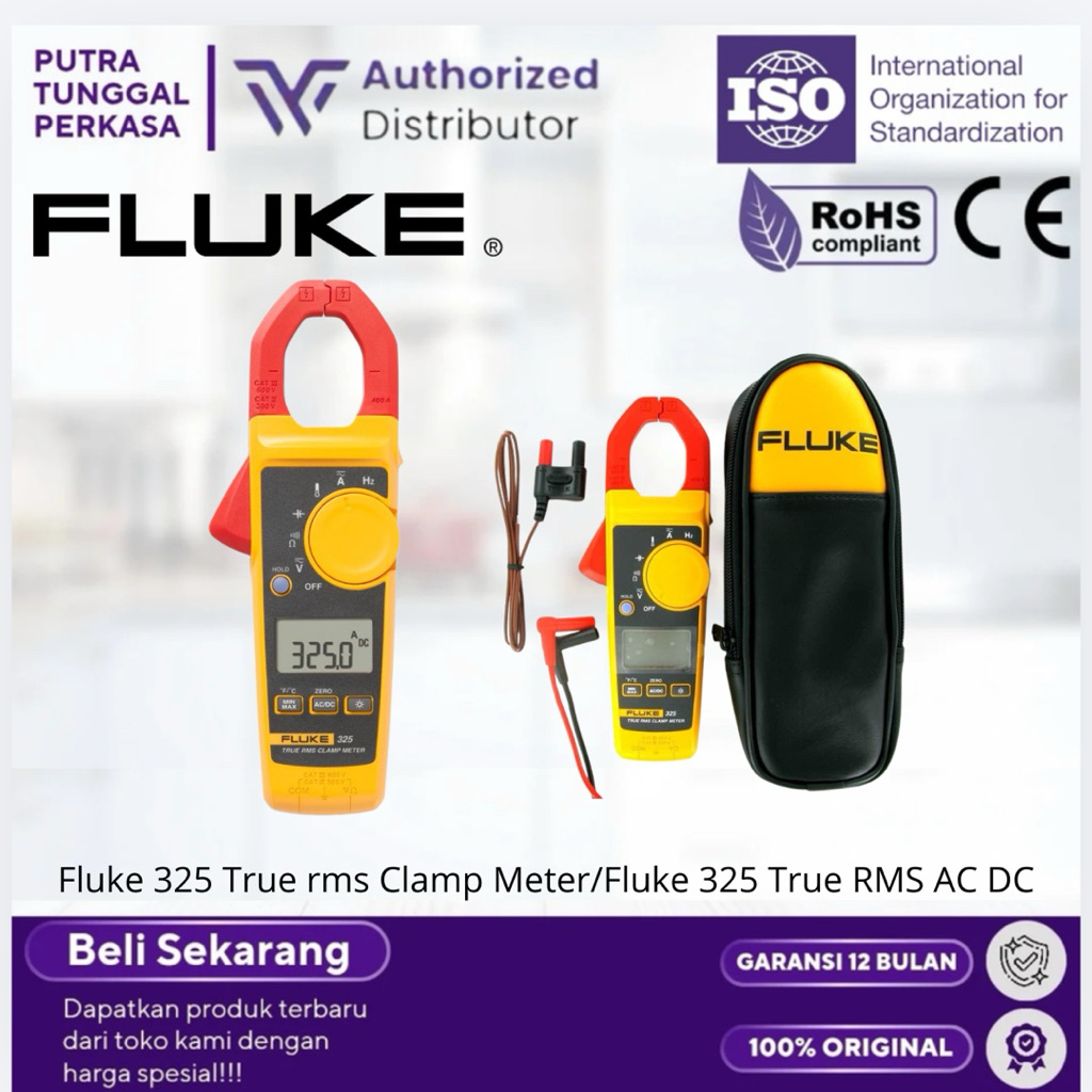 Fluke 325 True rms Clamp Meter/Fluke 325 True RMS AC DC