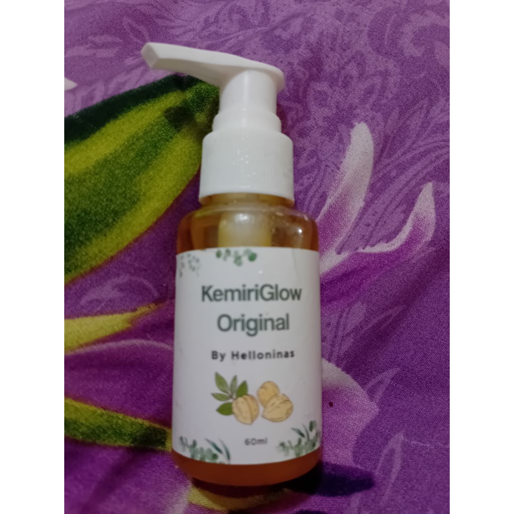 Minyak Kemiri Penumbuh Rambut Bayi & Dewasa | Atasi Rontok & Botak Depan | KemiriGlow 60ml