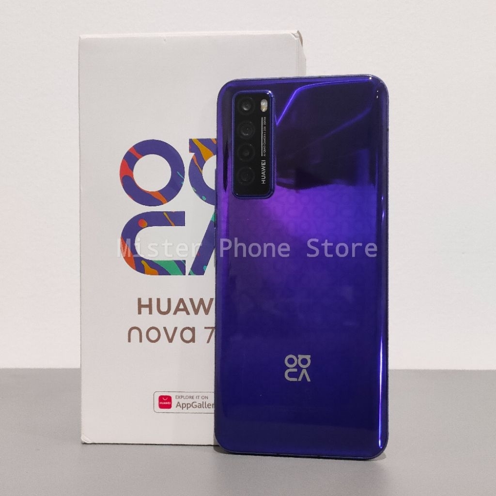 Huawei Nova 7 8/256 GB Ex Resmi Indonesia Second Bekas Original - Check Deskripsi