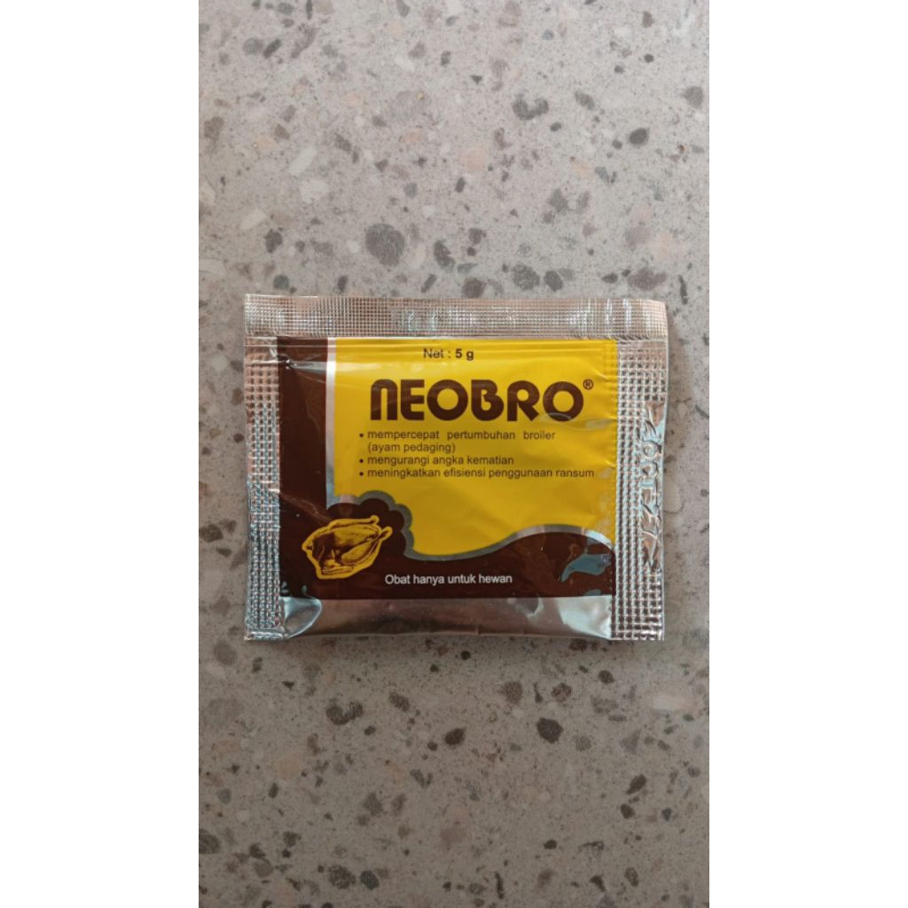 Vitamin Ayam Broiler Neobro 5 Gram - Multivitamin, Mineral, Asam Amino, Suplemen