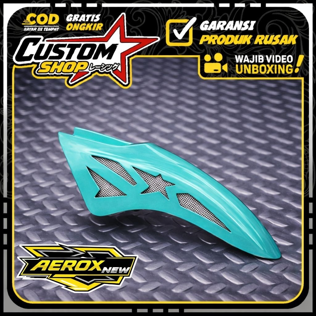 SPAKBOR DEPAN AEROX NEW COAK CUSTOM untuk Motor Aerox dengan Desain Custom dan Kualitas Terbaik