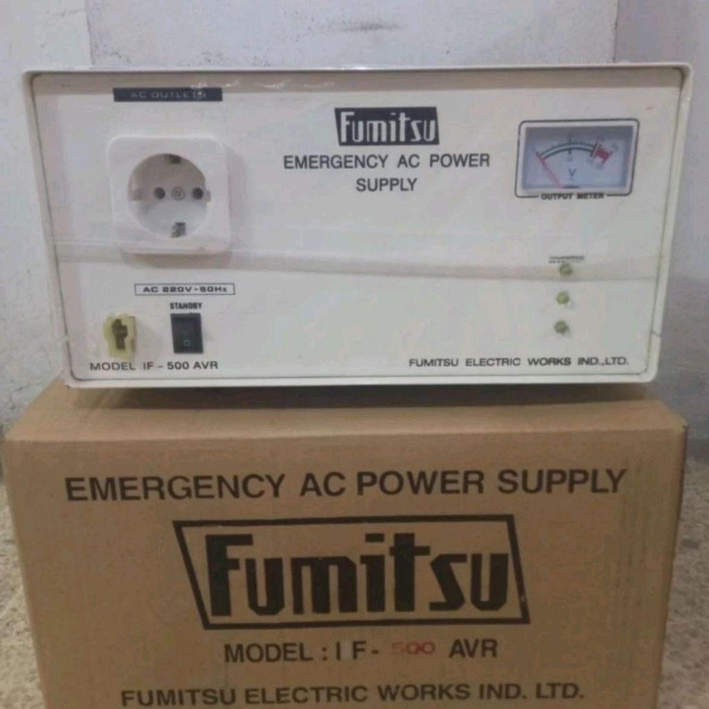 FUMITSU IF 500 AVR EMERGENCY AC POWER SUPPLY