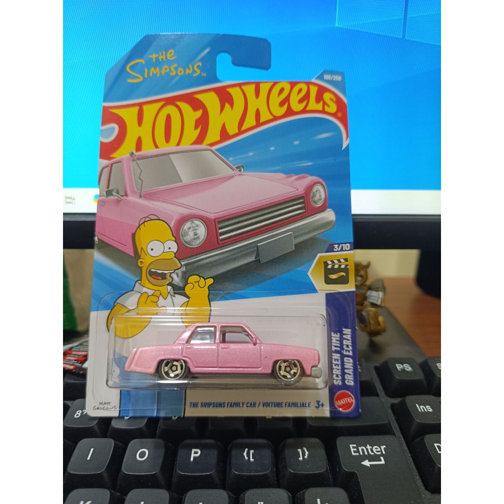 Hot Wheels The Simpsons Family Car