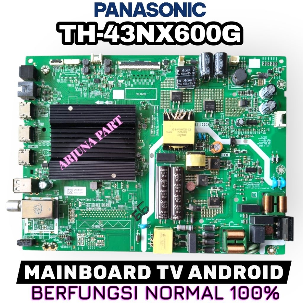 MB TV PANASONIC TH-43NX600G / MAINBOARD TV PANASONIC TH-43NX600G / MESIN TV PANASONIC TH-43NX600G / 