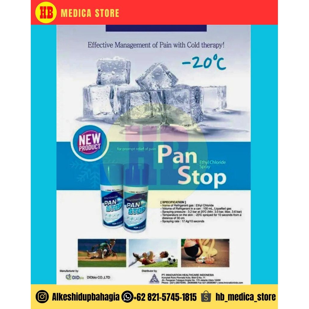 PAN STOP ETHYL CHLORIDE SPRAY