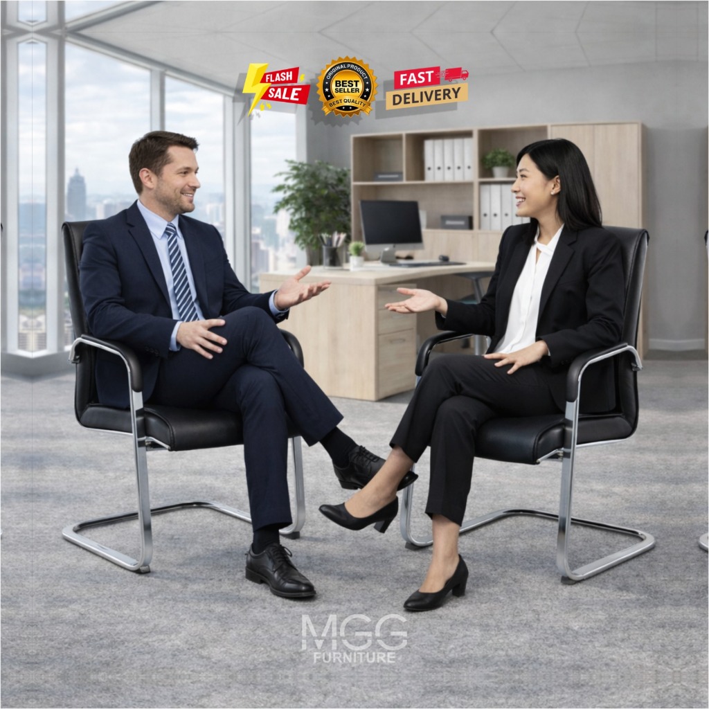 KURSI KANTOR / KURSI MEETING MGG FURNITURE – SUPER KUAT & NYAMAN