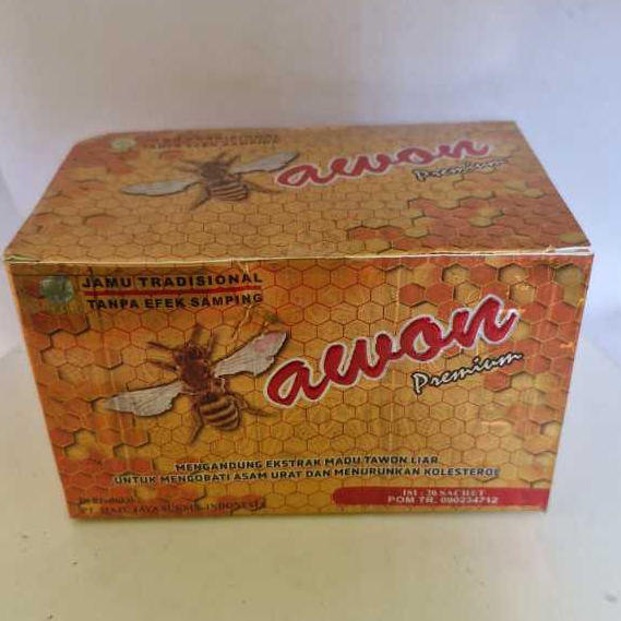 Serbuk Jamu Tawon - 20 Sachet untuk Asam Urat & Pegal Linu