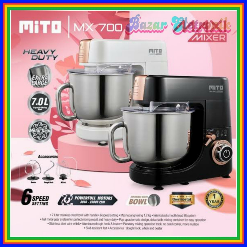 MIXER MITO MX 700 / MIXER MITO 700MX / MIXER MITTO / MITO 700 MX / 700MX
