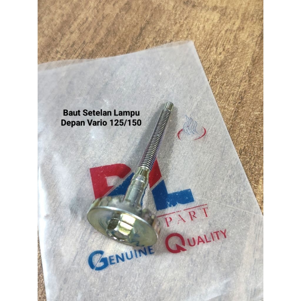 Baut Leveling Setelan Lampu reflektor  depan Vario 125 150+ seal