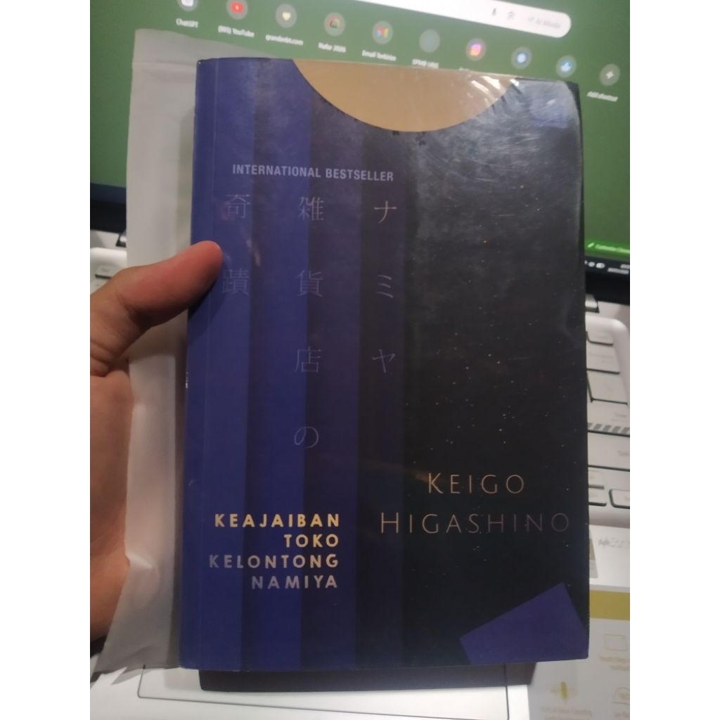 Novel Keajaiban Toko Kelontong Namiya Preloved Best Condition