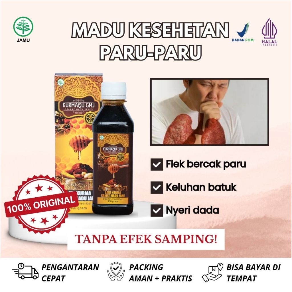 Kurmaqu - Pembersih Paru Paru , Penghilang Bercak Paru Paru, TBC, Paru Paru Basah, Batuk Berdarah , 