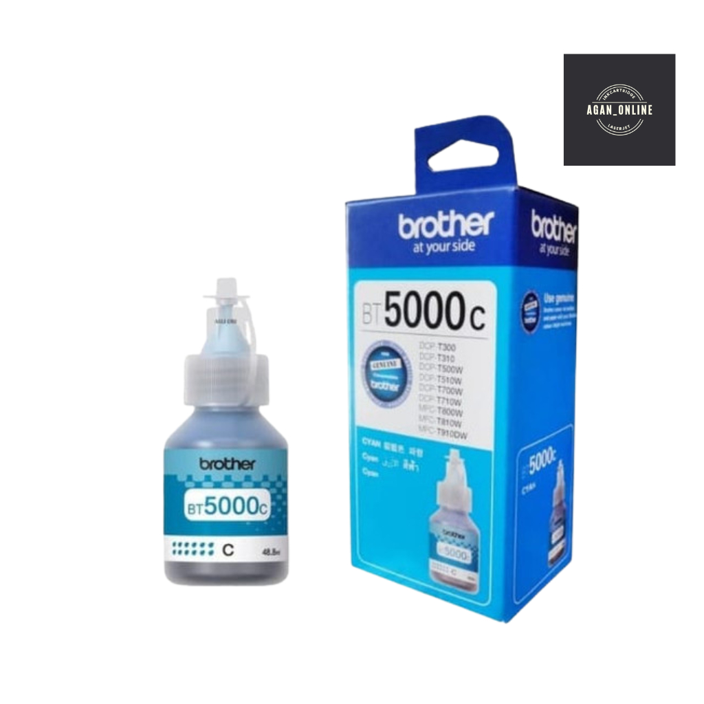 Tinta Brother BT5000 Cyan Printer DCP-T310W T510W T710W