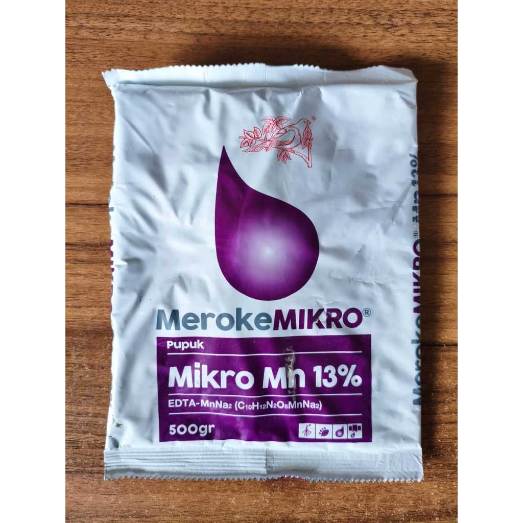 Pupuk Meroke Mikro Mn 13% EDTA 500 gr