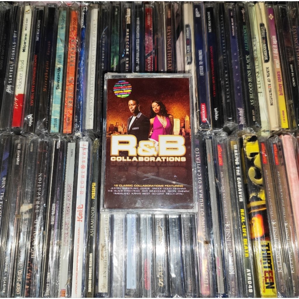 Kaset R&B Collaborations - 50 Cent, Akon, Kanye West, Amy Winehouse, 2Pac, Rihanna