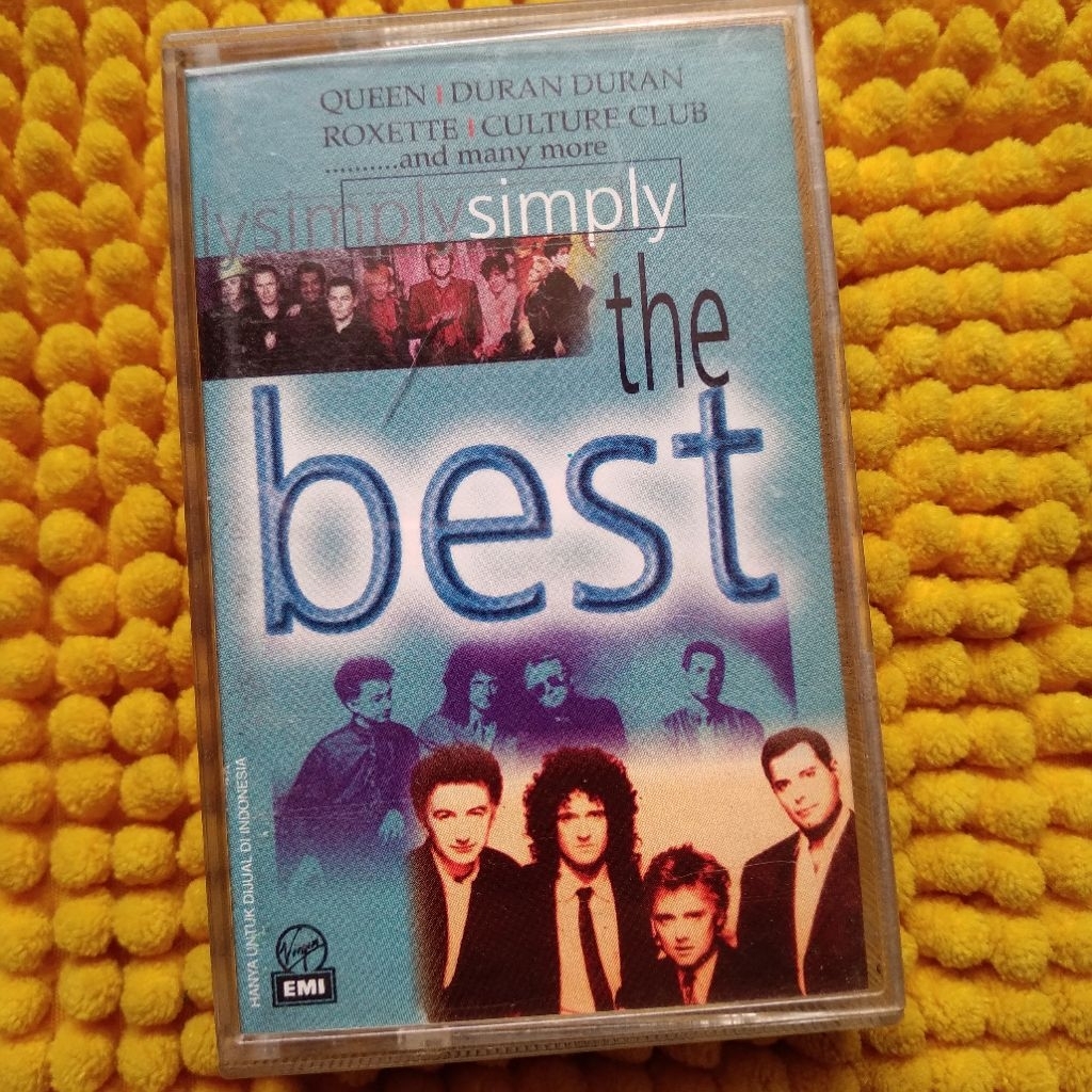 KASET PITA KOMPILASI SIMPLY THE BEST - QUEEN  DURAN DURAN ROXETTE DLL