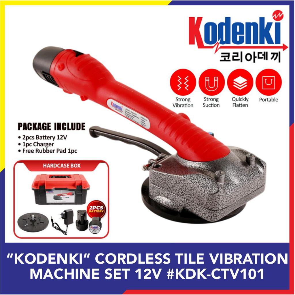 KODENKI - KDK-CTV101 Alat Pasang Keramik Lantai kaca Baterai KODENKI Cordless getar TILE VIBRATION