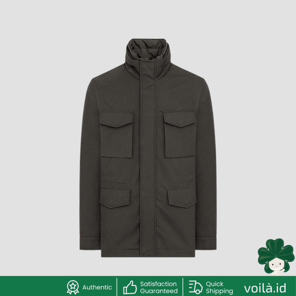 Jaket Winter Fender Parma Field Jacket Chocolate Brown