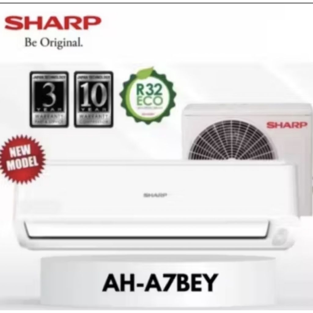 AC SHARP 3/4 PK (unit + pasang)
