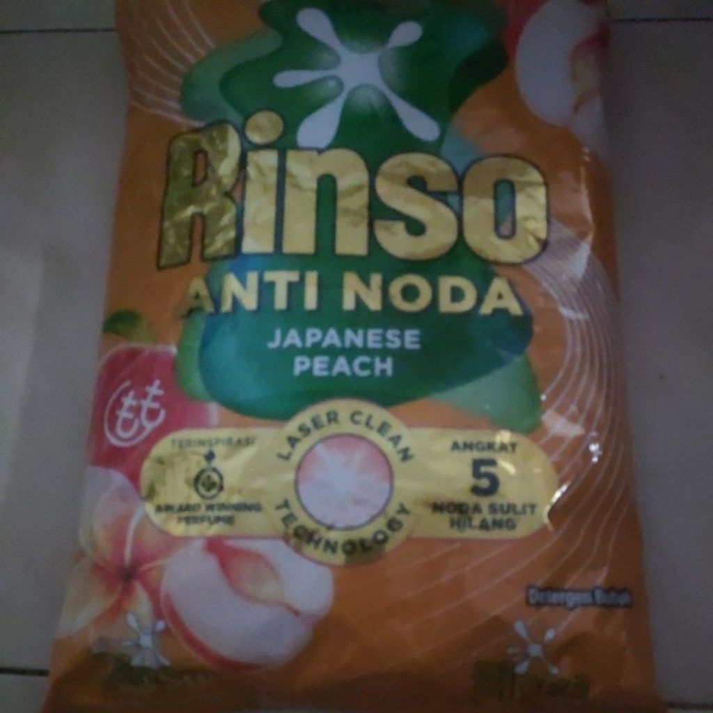 Detergent Rinso Japanese Peach 2750 gram