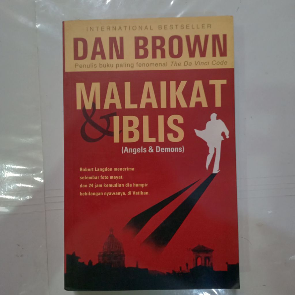 Buku MALAIKAT DAN IBLIS (ANGELS AND DEMONS)-DAN BROWN