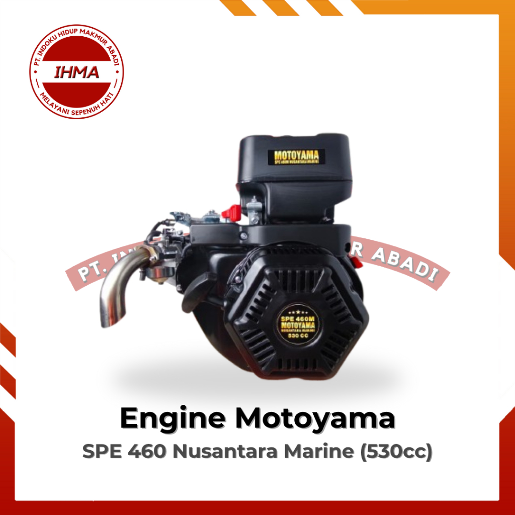 Gasoline Engine Motoyama SPE 460 Nusantara Marine ( 530 cc)