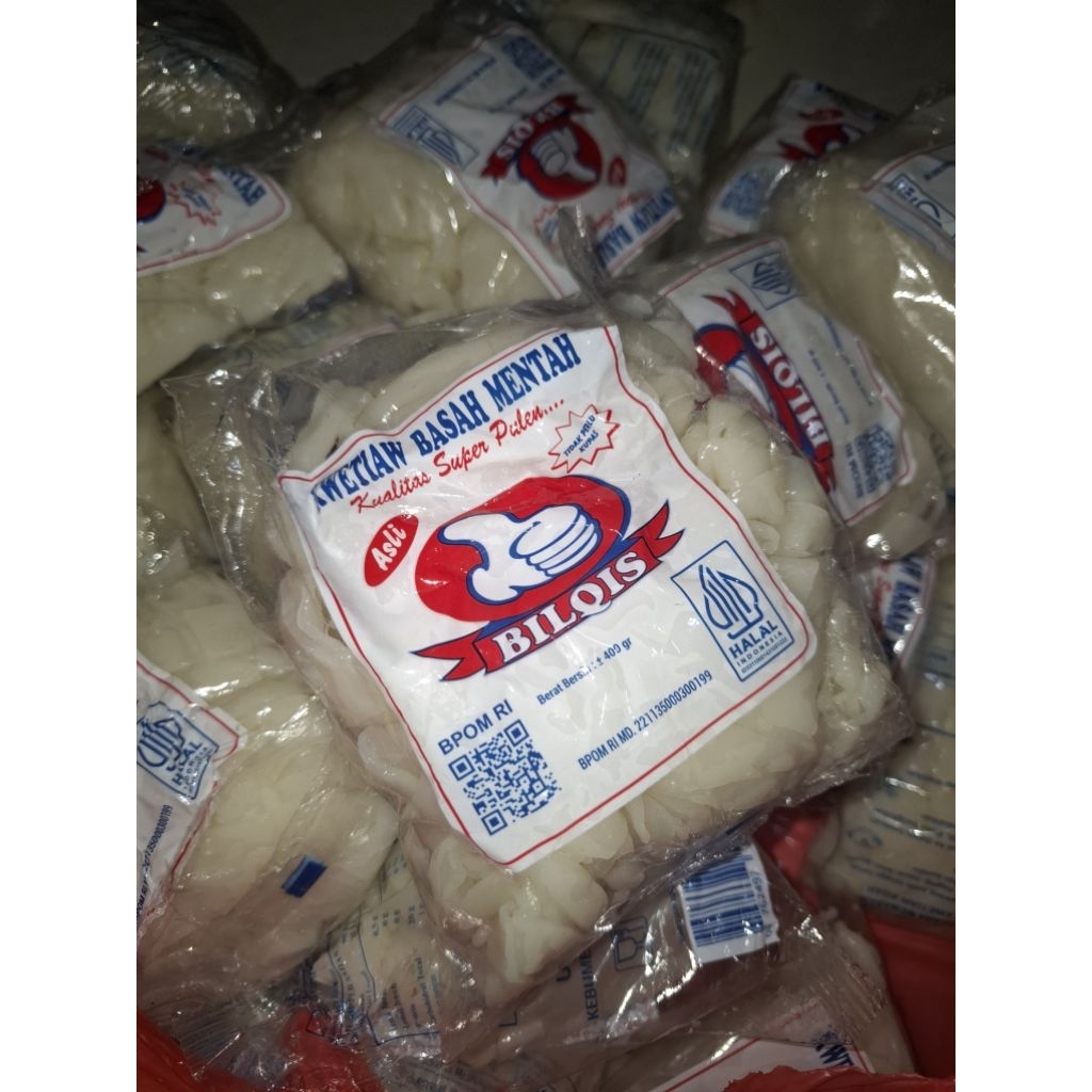 Kwetiau Basah Bilqis 400gr - Halal, Praktis, Kenyal
