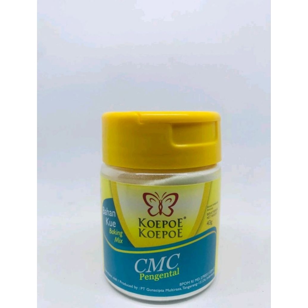 Koepoe CMC Pengental Makanan Minuman 43gr - Pengental Alami, Tanpa Pengawet, Mudah Digunakan