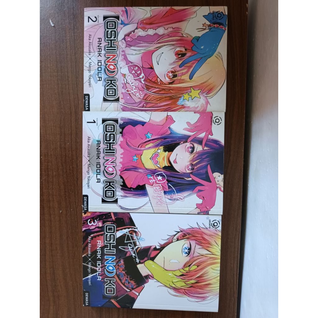 Preloved Komik Oshi no Ko volume 1-3