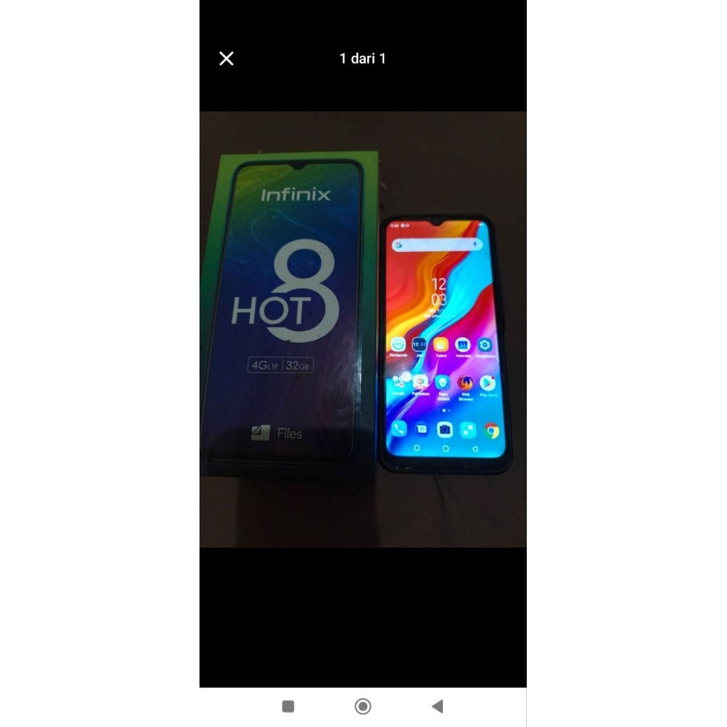 infinix hot 8 minus retak dikit gak ngaruh ke touchscreen
