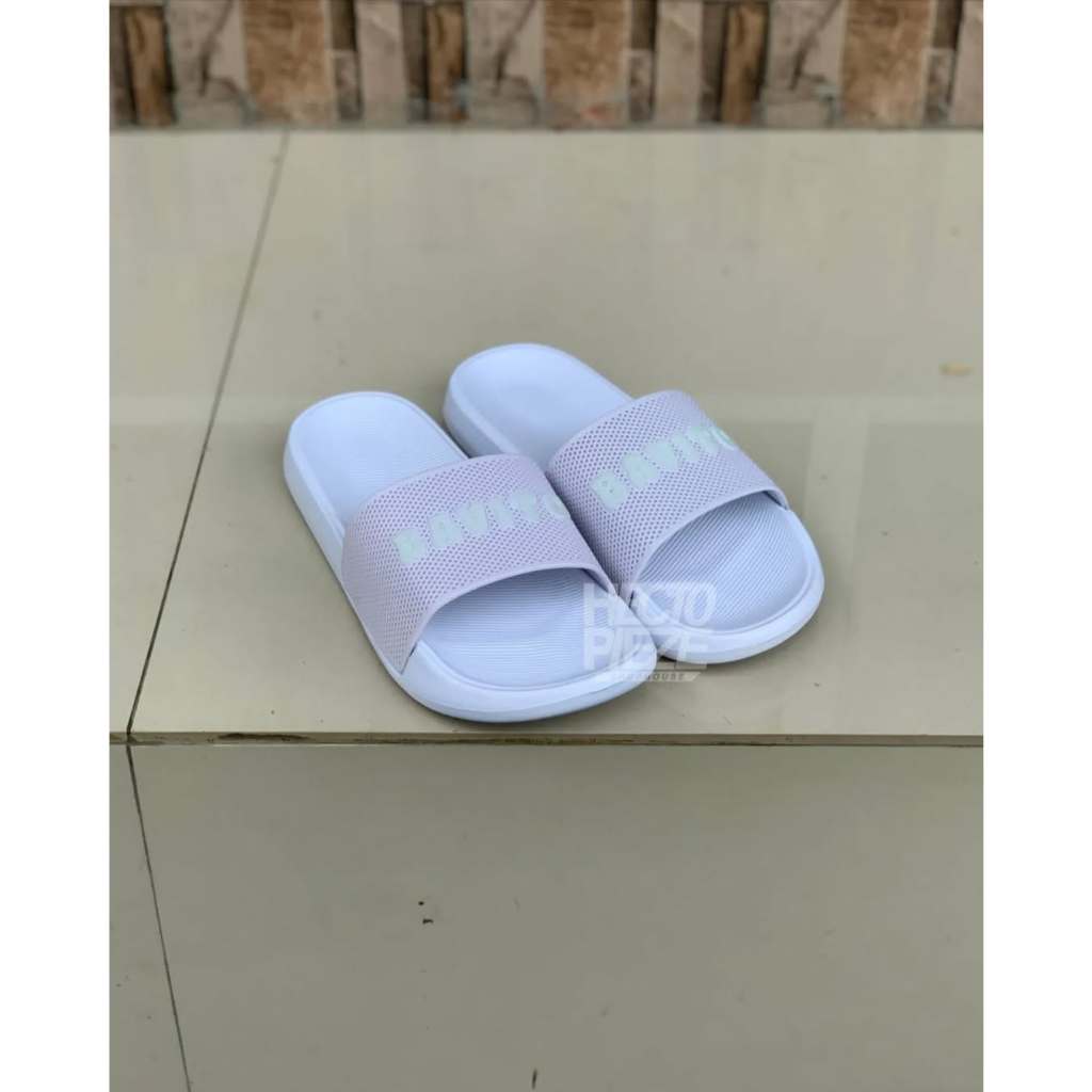 Bavito - Darrius White Slipper | Sandal Slide