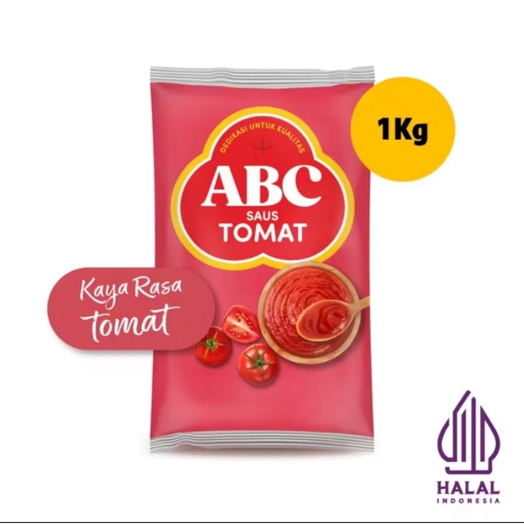 Saus Tomat ABC 1 kg pouch