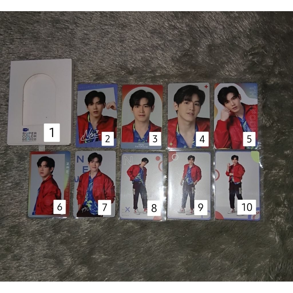 SET PHOTOCARD SUPER COLOR SERIES EXLUSIVE NEW THITIPOOM | OFFICIAL GMMTV