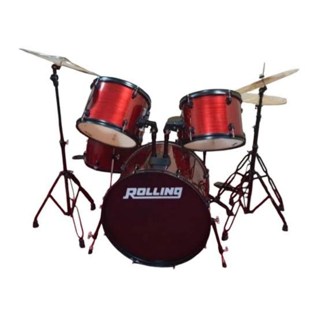 Rolling JB1016  Drum Acoustic - Drum Set Rolling / JB-1016 / JB 1016 / Tom-Tom 12,10