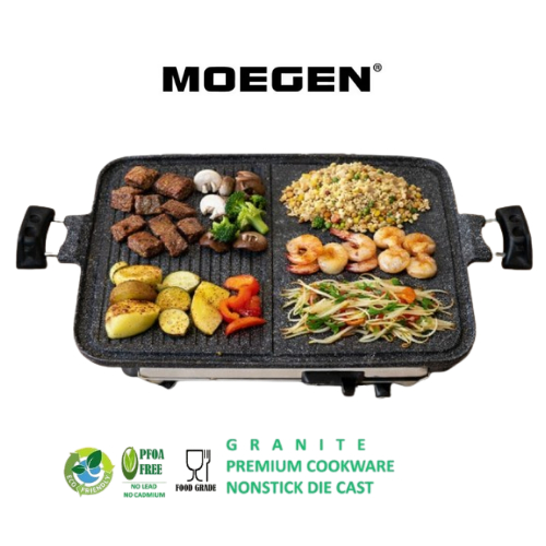 MOEGEN Teppan Master Grill Pan Granite Series