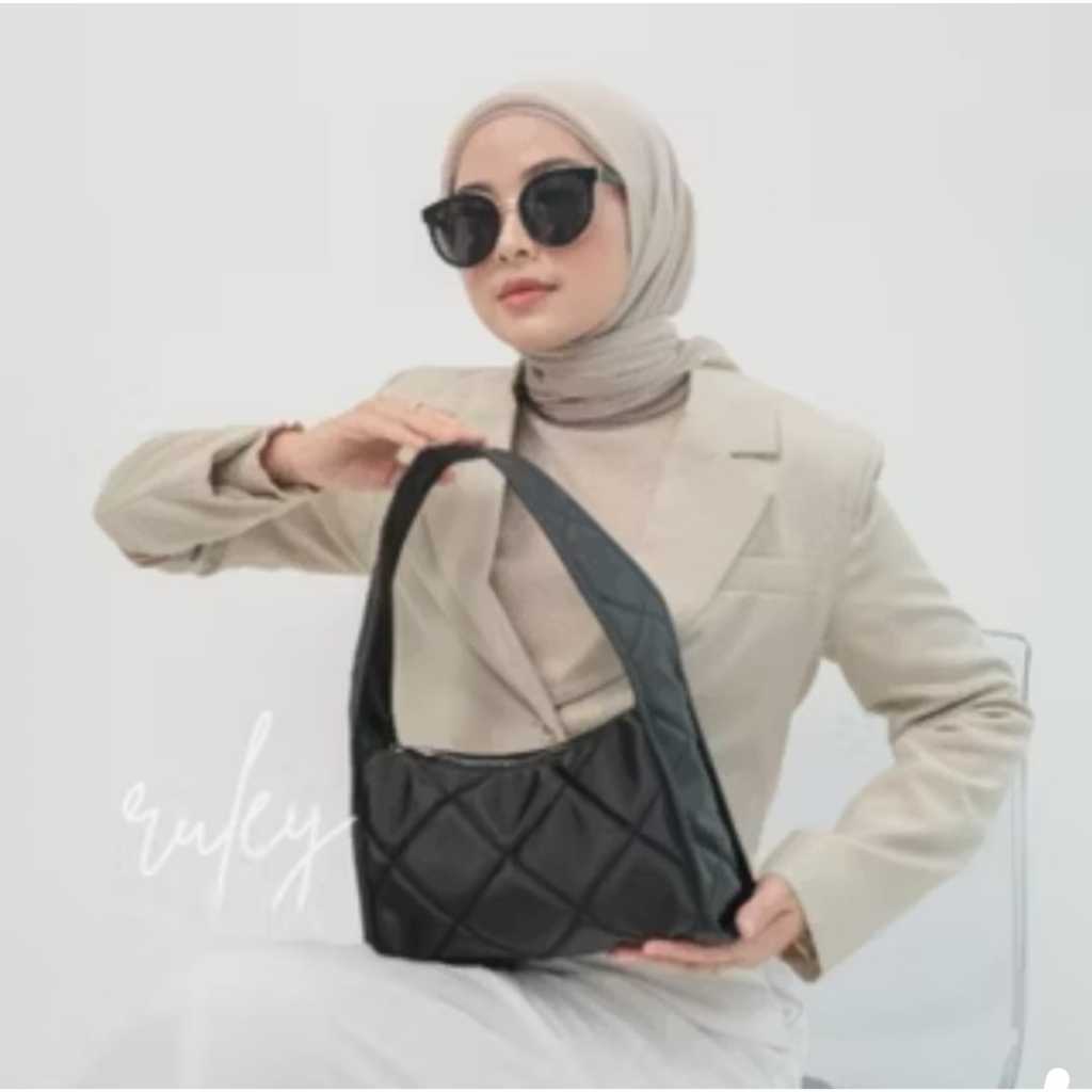 Preloved Luna Shoulder Bag by Ruleybags - Tas bahu wanita - Tas Shoulder Hitam