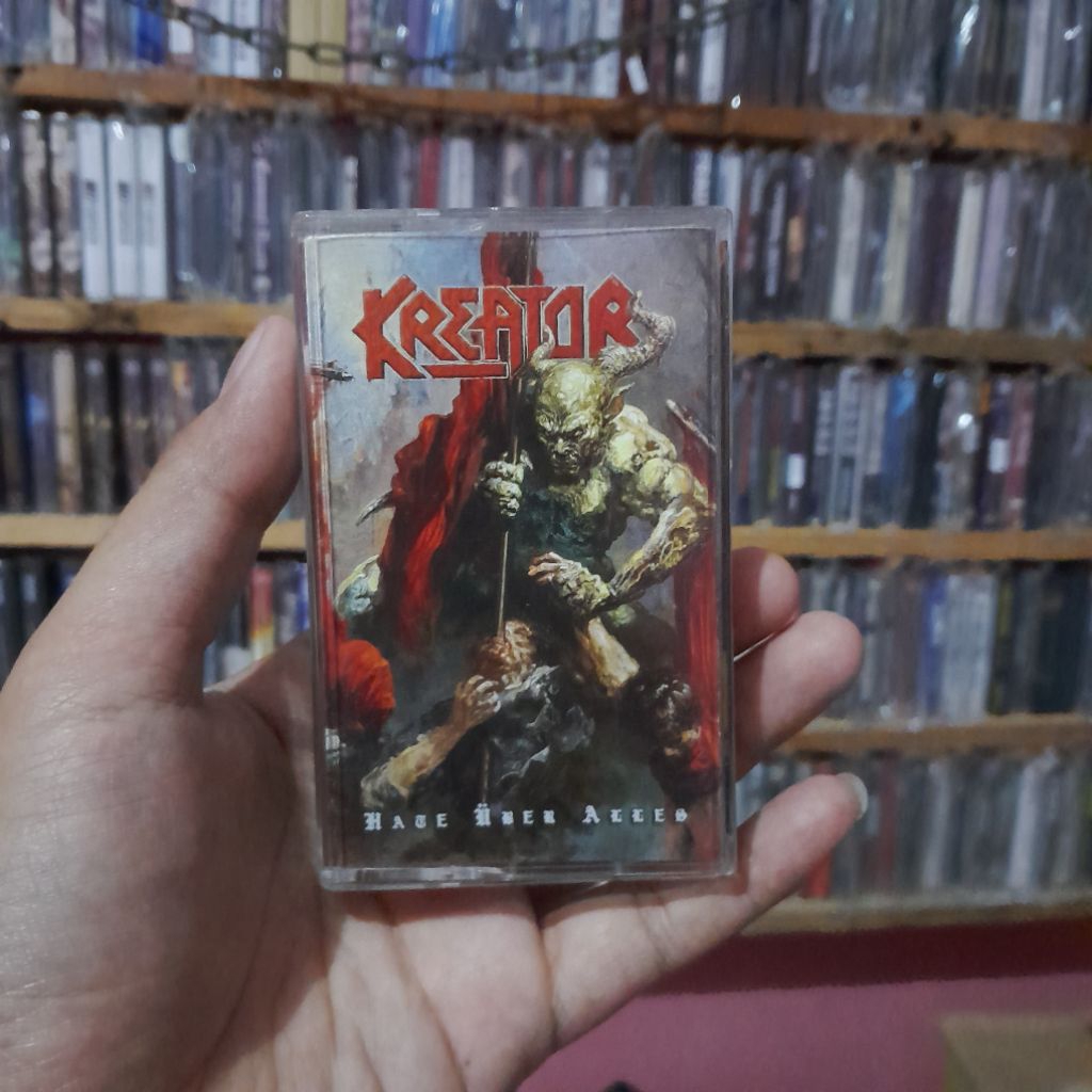 Kaset metal KREATOR - Hate Über Alles