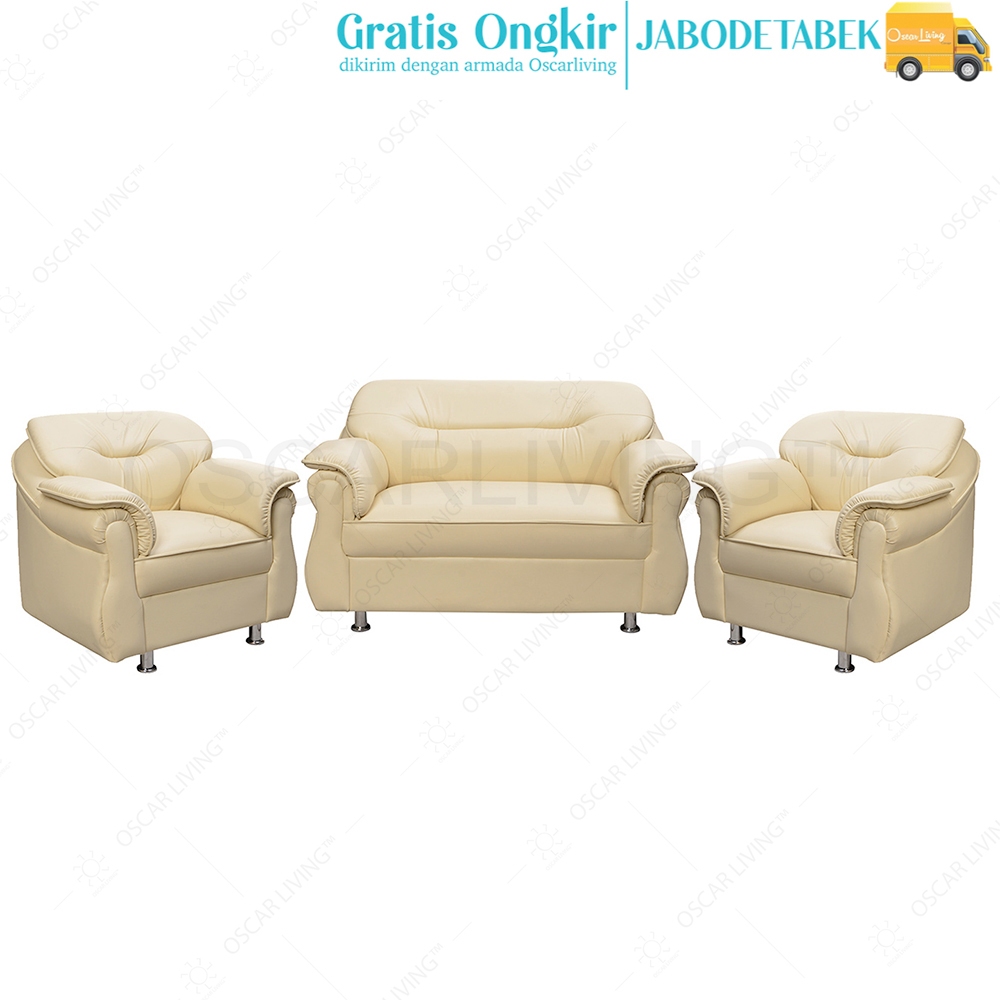 Sofa Xena 211 Dudukan IVORY Oscar - Khusus Jabodetabek