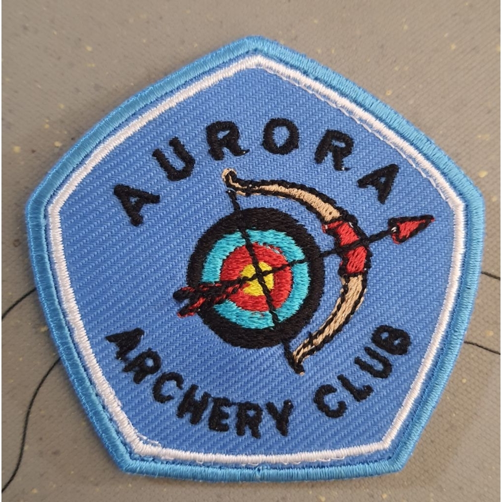 Bordir Logo AURORA ARCHERY CLUB