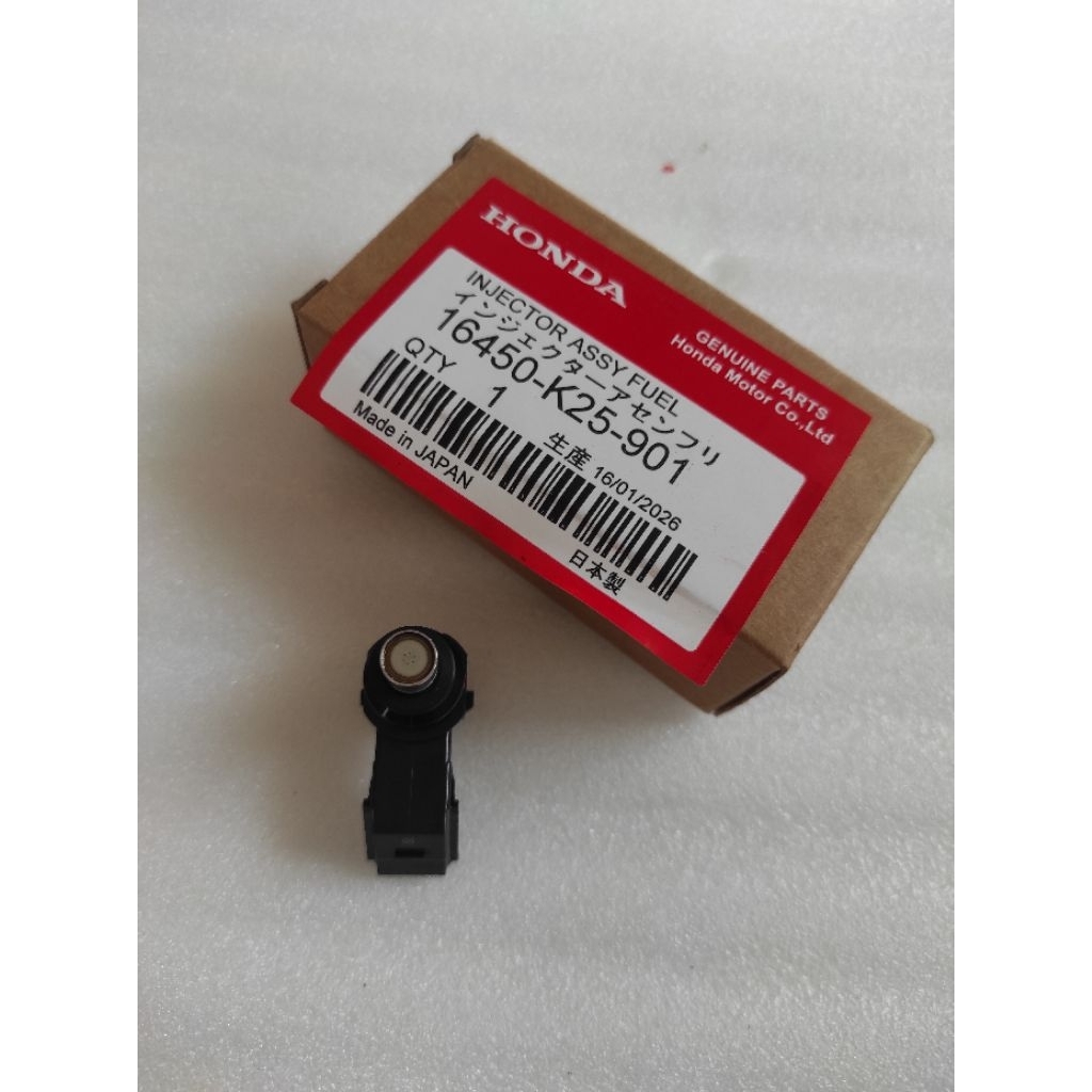 injektor Assy FUEL original-16450-K25-901-beat fi cbs-2012-2014-scopy esp K16R-2015-2017 original ja