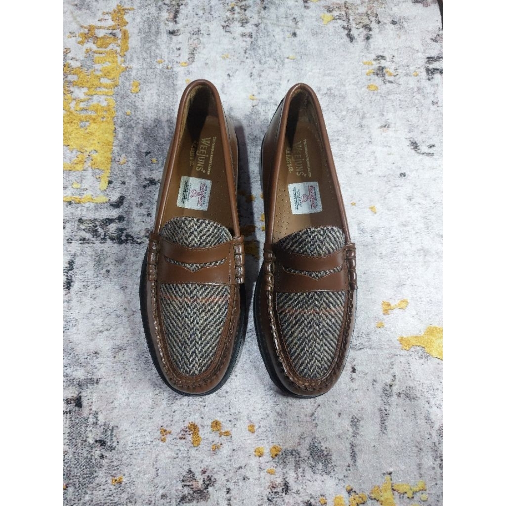 Gh bass weejuns harris tweed loafer