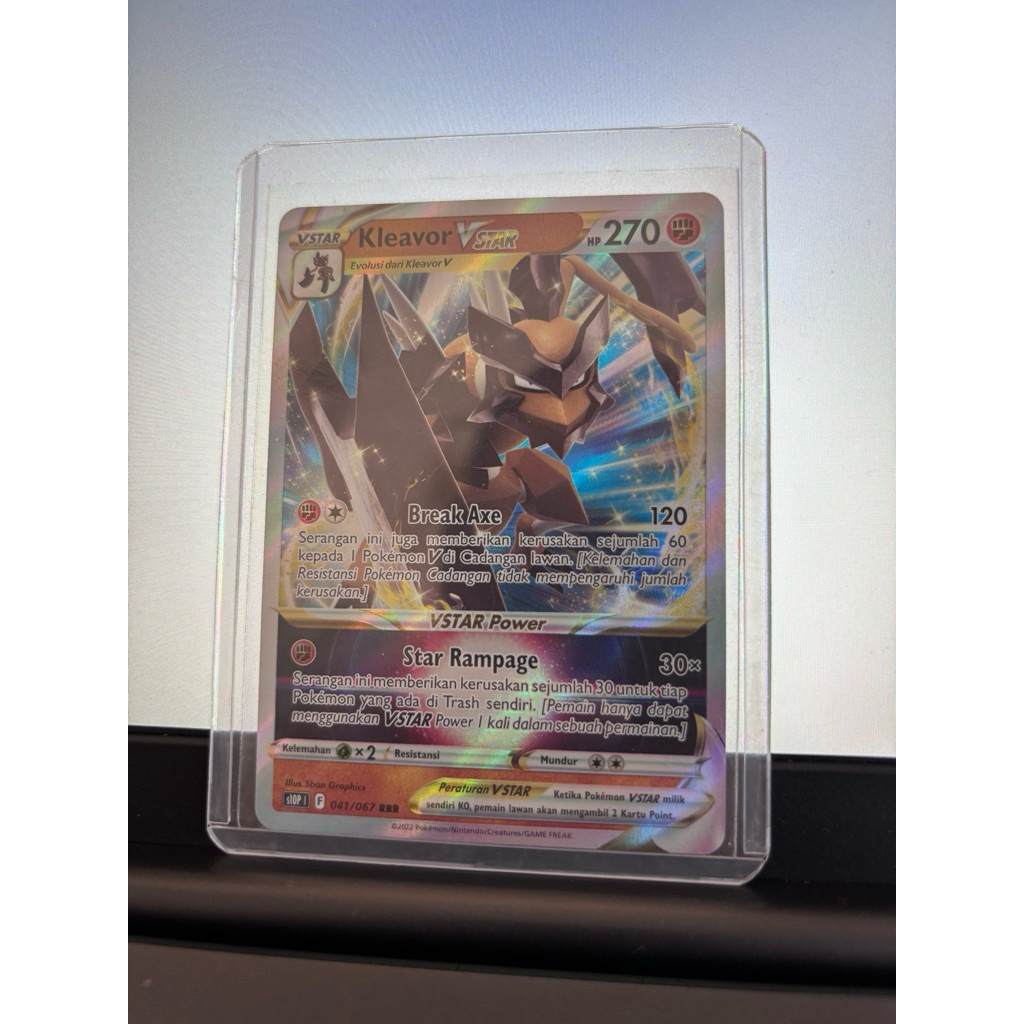 TCG Pokemon Kleavor VStar RRR